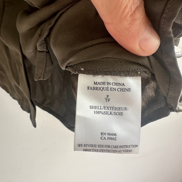 Theory silk shirt size S - Picture 3 of 5